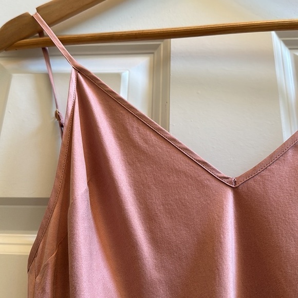 L’academie The Silk Slip Dress Nude Small - Picture 3 of 7